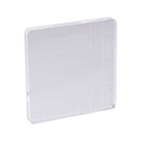 Acrylic Stamp Block Clear Stamping Tool Set with Grid Line Craft (7x7cm)