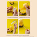 Manual Golden Egg Puller Yolk Mixer Kitchen Egg Stirring Shaker (Yellow)
