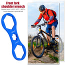 Aluminum Bicycle Front Fork Wrench for XCM/XCR/XCT MTB Repair Tool (Blue B)