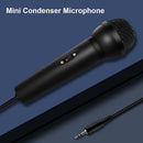 MB-M02 Portable Mini Wired Cardioid Microphones with Stand for Phone Laptop
