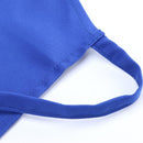 Women Men Adjustable Kitchen Apron Pure Color Waterproof Bib for Cooking