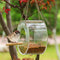 Acrylic Bird Feeder Outdoor Hanging Transparent Bird Food Seed Holder Box