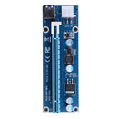 40cm MINI PCI-E USB 3.0 PCI-E Express 1X to16x Extender Riser Card Adapter SATA