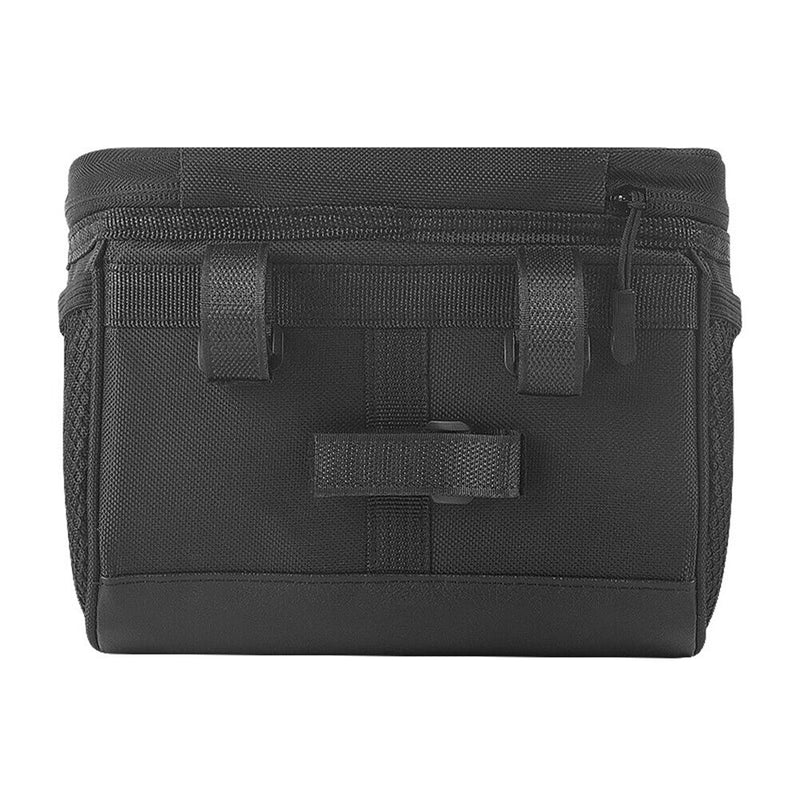 SAHOO Touch Screen Bike Bag Top Zipper Opening Insulation Phone Pouch Black