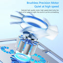Foldable Laptop Desk Stand Cooling Fans Notebook Computer Holder Bracket Rack