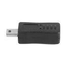 Homever Mini USB 5Pin Male to Micro USB Female T Shape V3 to V8 Adapter Convert