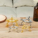 Props Display Stand Sphere Stone Support Metal Holder Crystal Ball Base