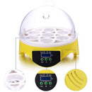 7 Egg Incubator Poultry Incubator Brooder Digital Temperature Control (US) Newly