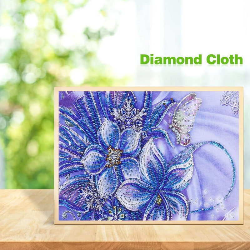 DIY Special Shaped Diamond Painting Butterfly Cross Stitch Mosaic (DZ223) Newly