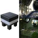 Waterproof Solar Pillar Light Garden Post Cap LED Fence Lamp (White Light) Newly