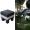 Waterproof Solar Pillar Light Garden Post Cap LED Fence Lamp (White Light) Newly