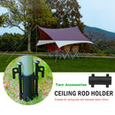 Awning Rod Holder Outdoor Camping Fixed Tube Windproof Awning Pole Accessories