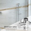 3 Way 1/2 Shower Faucet Water Splitter Shower Valve Diverter Nozzle Adapter