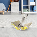 Corrugated Paper Cat Scratcher Workout Kitten Scratching Bed Pad Pet Supplies