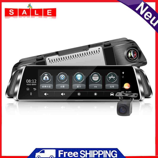 Starnearby G07 9.35-Inch IPS Touchscreen Double Lens 4G Android Car Rear View Mirror