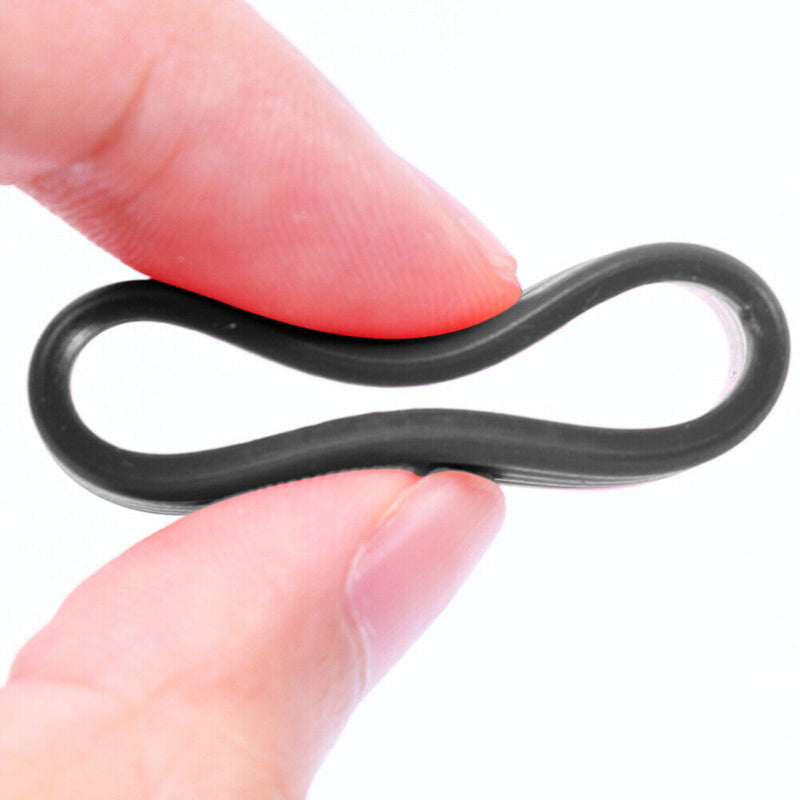 5pcs Tennis Racket Handle Ring Reusable Badminton Racquet Grip Band Overgri