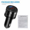 Player Car FM Transmitter Handsfree Car Kit Wireless Bluetooth Dual USB Charger