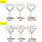 Desktop Decoration Place Card Clamps Stand Photos Clips Table Numbers Holder