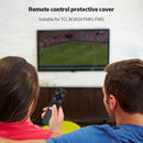 TV Remote Controller Silicone Full Cover for TCL RC802V FMR1 FNR1 (Black)