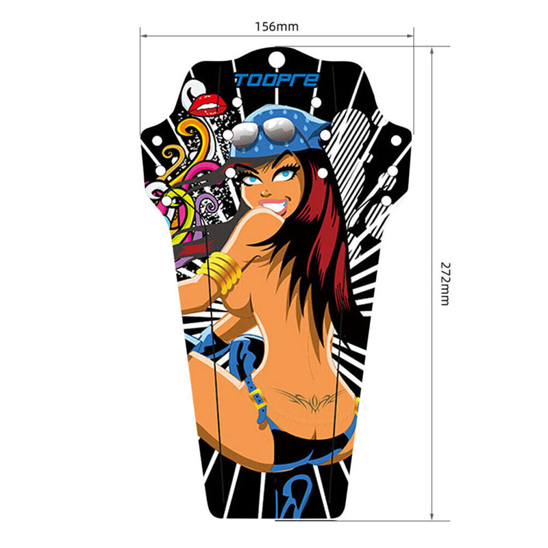 Mini MTB Bicycle Rear Fender Set Mountain Road Bike Replacement Mudguard Brac