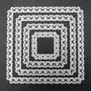 4pcs Metal Cutting Dies Stencils for DIY Scrapbook Photo (Square Butterfly)-2524