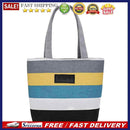 Fashion Striped Shoulder Handbags Women Big Top-handle Bag Canvas Shopping Totes