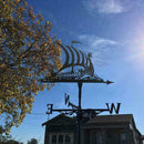 Iron Weathervane Garden Stake Patio Yard Weather Wind Vane Ornament D4J7 S6S0