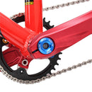 MUQZI CNC Bicycle Crankset Arm Fixing Nut Bolt Cap MTB Bike Crank Cover Screw
