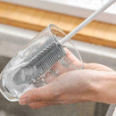 Silicone Glass Cleaning Brush Long Handle Cup Brush X3Y1 Kitchen Z9E1 Tea N7J6