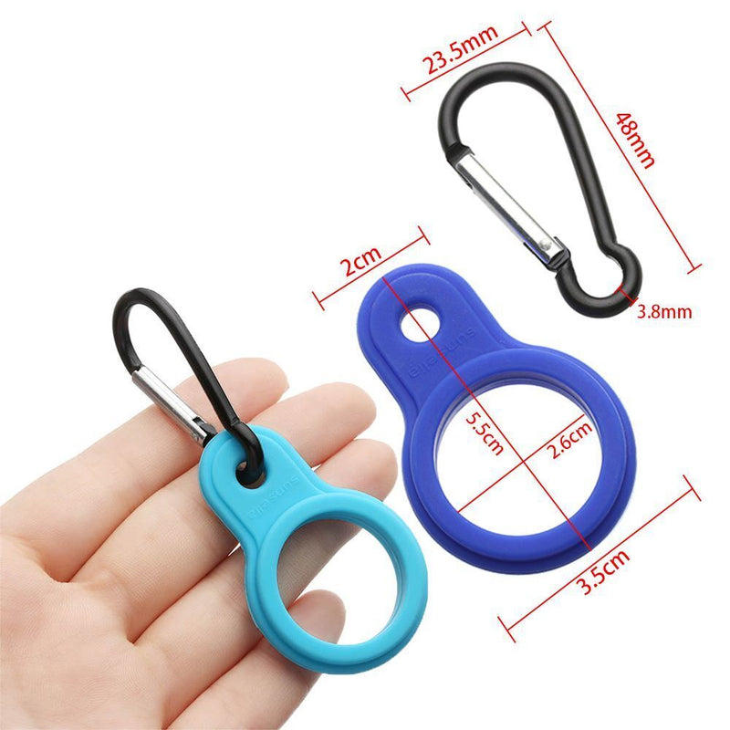 Water Bottle Holder Outdoor Carabiner Rubber Buckles Hook Sports Kettle Buckle