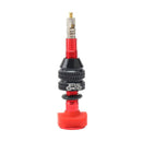MUQZI Alloy Tubeless Road Bicycle Presta Valve Stem with Cap (40mm Red) Newly