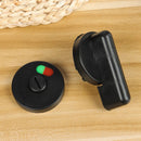 Indicator Buckle Partition Public Toilet Indicator Lock Black Door Lock Handle
