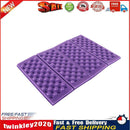 Camping XPE Foam Folding Seat Cushion Portable Moisture-Proof Mat (Purple) Newly