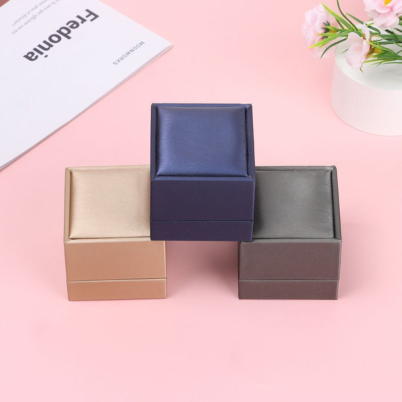 Durable Exquisite Organizer Case Ring Display Box Jewelry Box Storage Case