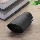 58mm Universal Black Stainless Steel Car Rear Exhaust Pipe Tail Muffler Tip