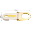 Toilet Seat Lifter Avoid Touch Toilet Lid Handle Seat Cover Lift (White) Newly