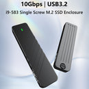 HDD Enclosure Aluminum Alloy Anodizing USB Adapter Strong Compatibility Case