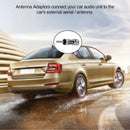 Vehicles Connector Car Radio Stereo ISO To Din Antenna Mast Adapter Aerial Plug