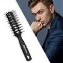 Ribs Comb Hairbrush Hairdressing Massage Hair Brush Salon Barber Styling Tool