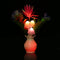 US Plug-in LED Night Lamp Flower Colorful Light Sensor Bedroom Home (LJ-1)