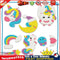Diamond Painting Cartoon Stickers Kids DIY Round Drill Mosaic Decals (08) Newly