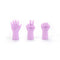 6pcs Cute Knitting Needles Point Caps Gesture Shape Needle Tip Stopper Protector