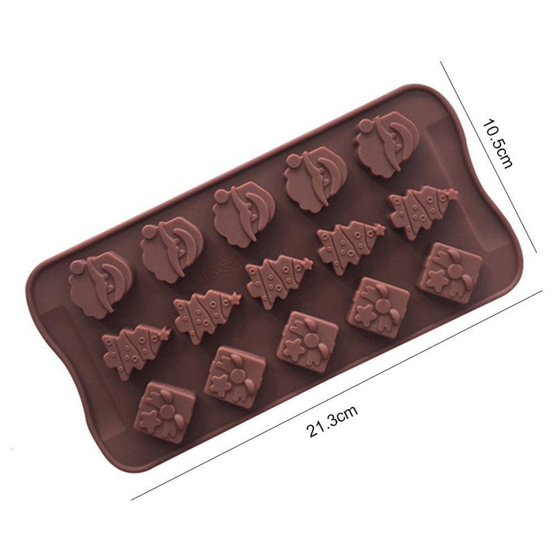 DIY Cake Decorating Chocolate Mold Candy Mould Christmas Silicone Mold Fondant