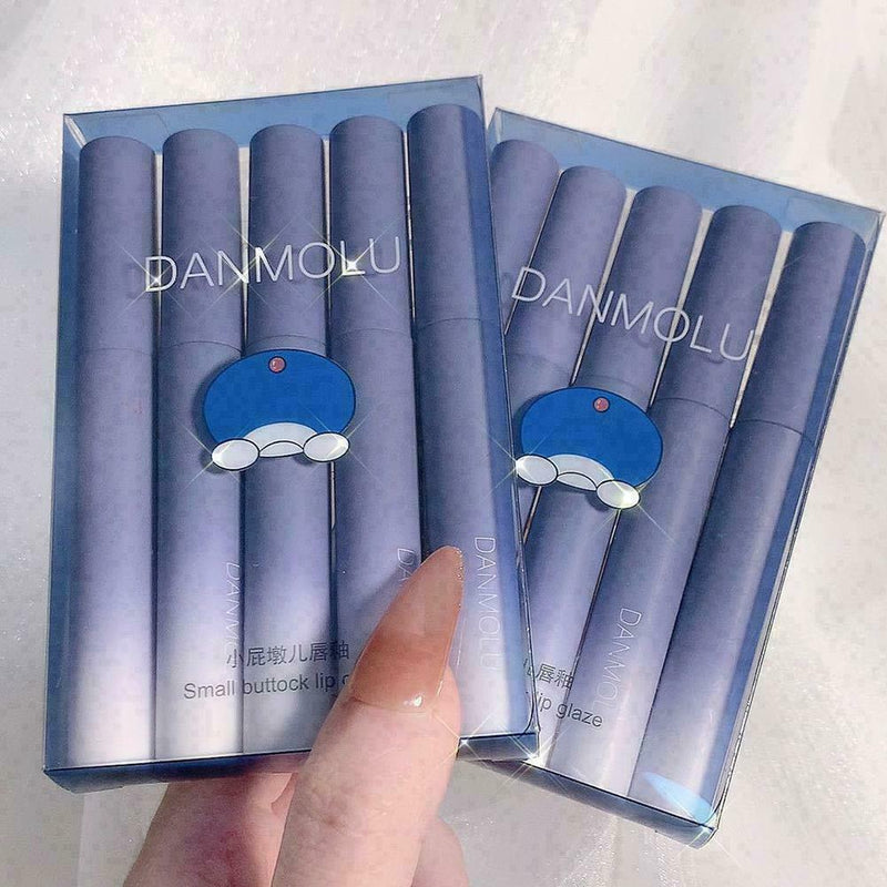 5pcs Lip Gloss Set Matte Velvet Non-fading Lipstick Long Z1T9 Lasting U7M1