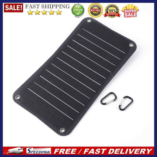 ETFE Solar Panel Portable 10W 5V Charger for Home Mobile Phone Camping Trav