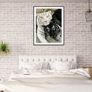 5D DIY Diamond Painting Tiger Full Round Drill Mosaic Art Picture Rhinestone