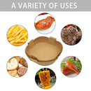 100x Disposable Air Fryer Parchment Paper Liner Oven Baking Mat (20x4.5cm)