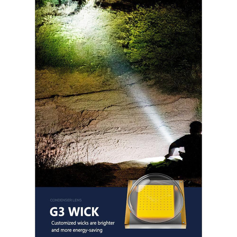 Waterproof G3 LED Torch Outdoor Camping Pocket Powerful Lighting Flashlight