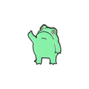 Clothes Jewelry Cartoon Frog Enamel Pin Novelty Animal Cute Badge Lapel Pins