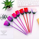 Supplies School Students Valentine's Day Stationery Rose Flower Ballpoint Pen